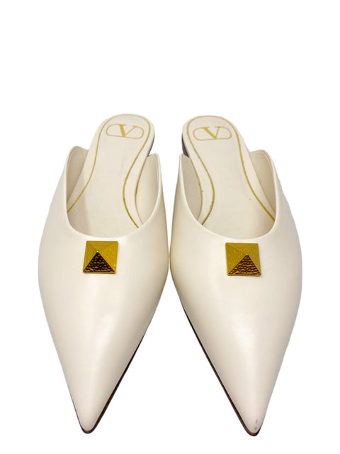 Mules "Leather Studded Accent"