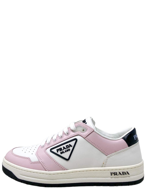 Tenis "District perforated leather sneakers"