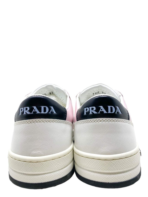 Tenis "District perforated leather sneakers"