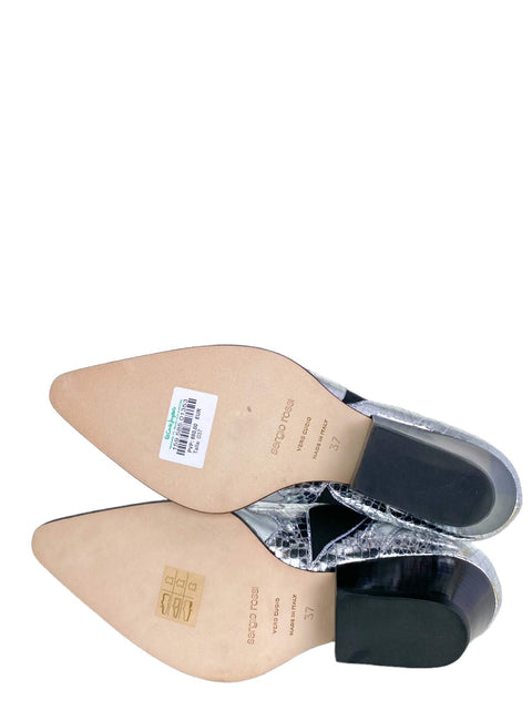 Botines Plateados