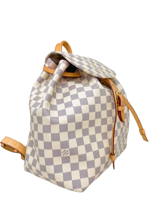 Morral "Damier Azur Sperone"