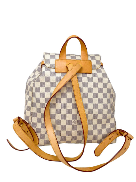 Morral "Damier Azur Sperone"