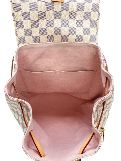 Morral "Damier Azur Sperone"