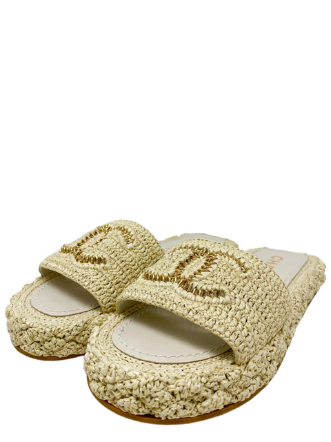 Sandalias "Interlocking CC Logo"