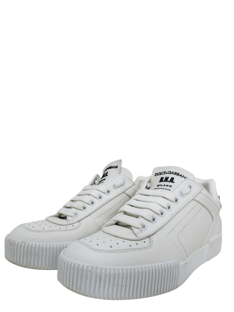 Tenis "Miami white nappa sneakers"