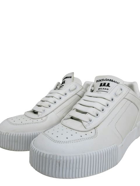Tenis "Miami white nappa sneakers"