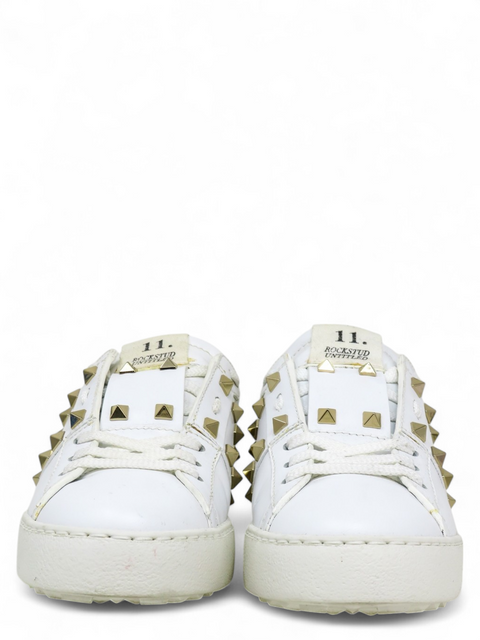 Tenis "Rockstud Accents Leather Sneakers"
