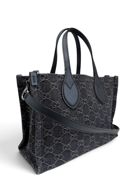 Bolso "Ophidia GG Denim Tote"