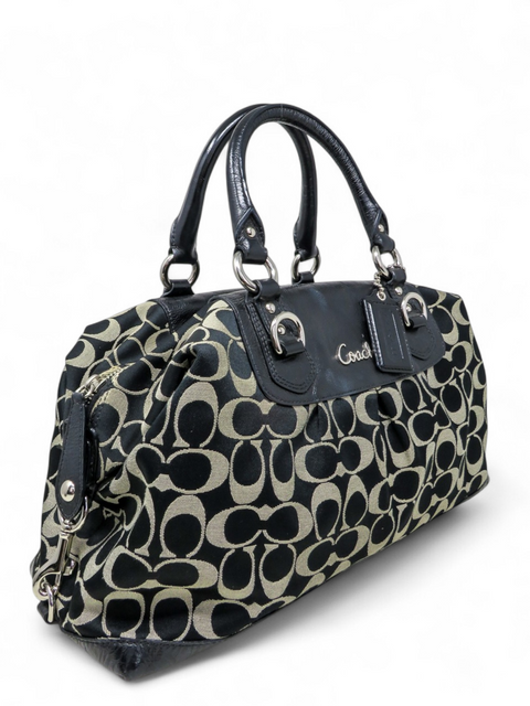 Bolso "Ashley Signature Sateen Large Satchel"