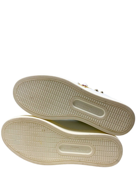 Tenis "DG Velvet Heart Rose Patch Studs"