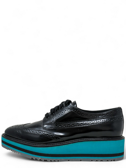 Oxfords "Leather Lasercut Accents Oxfords"