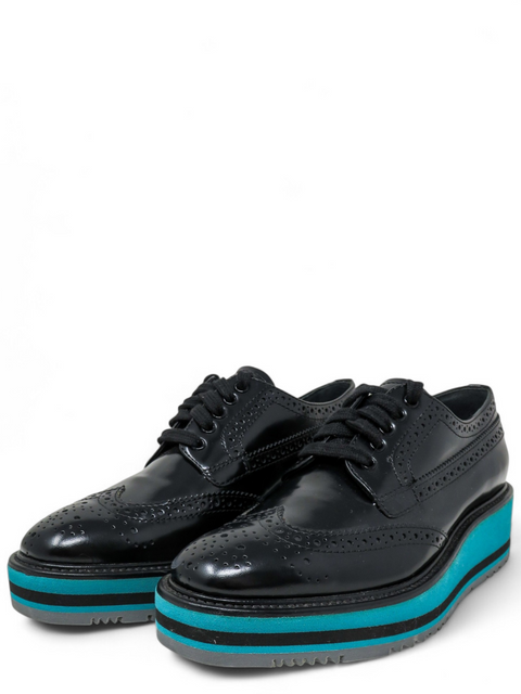 Oxfords "Leather Lasercut Accents Oxfords"