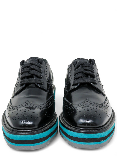 Oxfords "Leather Lasercut Accents Oxfords"