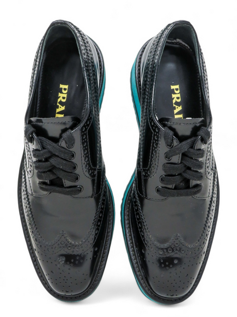 Oxfords "Leather Lasercut Accents Oxfords"