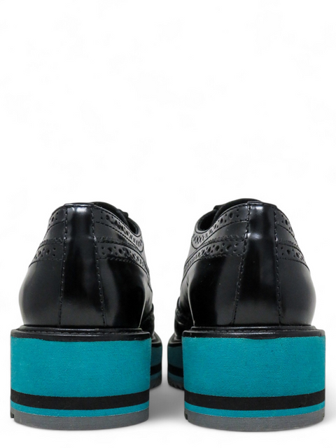 Oxfords "Leather Lasercut Accents Oxfords"