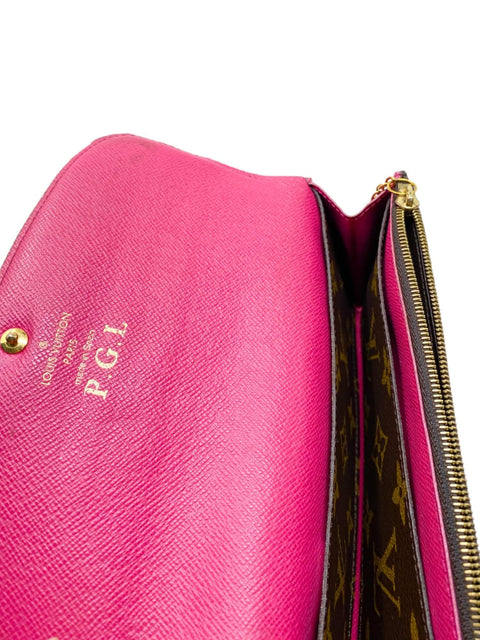 Billetera "Monogram Bloom Flower Emilie"