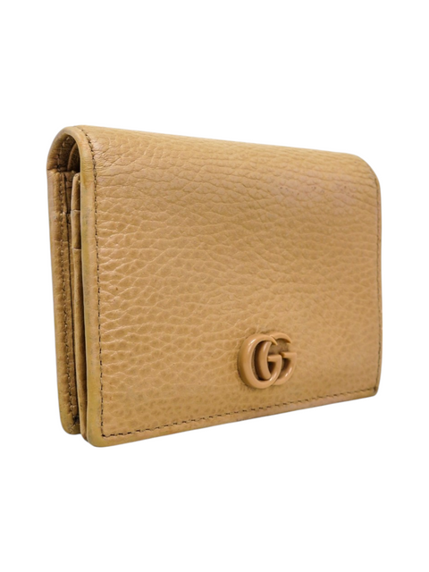 Billetera "Double G Logo Calfskin Compact Wallet"