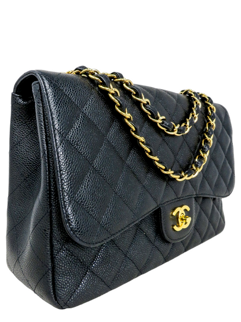 Bolso "Caviar Classic Jumbo Single Flap Bag"