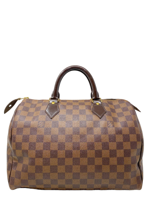 Bolso "Damier Ebene Speedy 30"