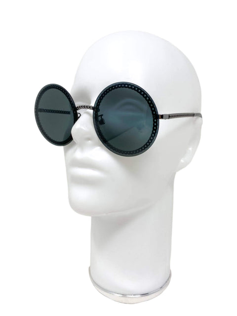Gafas "424S Interlocking CC Logo Oversize Sunglasses"