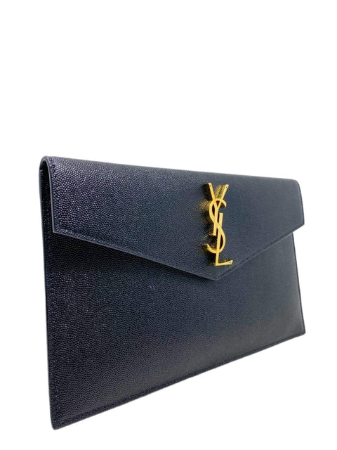 Bolso "Uptown Pouch In Grain De Poudre Embossed Leather"