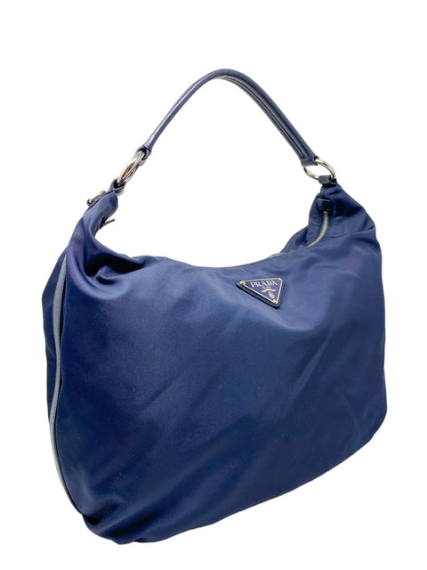 Bolso "Tessuto Nylon Saffiano Hobo"