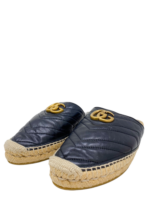 Mules "Matelasse GG Marmont Logo"