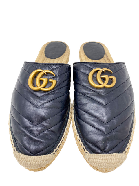 Mules "Matelasse GG Marmont Logo"
