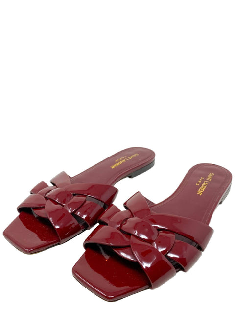 Sandalias "Tribute Patent Leather Slides"