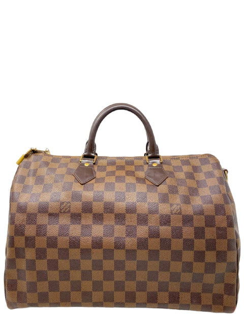 Bolso "Damier Ebene Speedy 35"