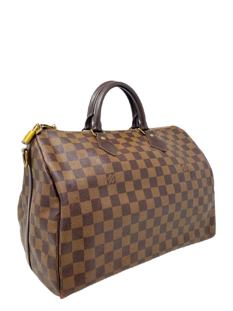Bolso "Damier Ebene Speedy 35"