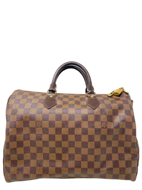 Bolso "Damier Ebene Speedy 35"