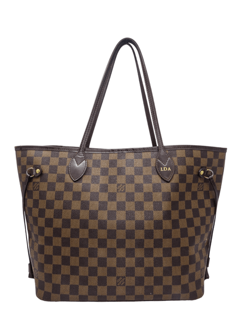 Bolso "Damier Ebene Neverfull MM with Pouch"