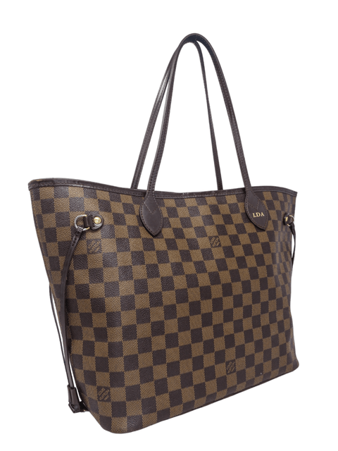 Bolso "Damier Ebene Neverfull MM with Pouch"