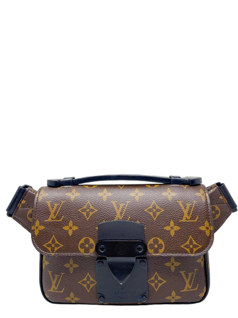 Bolso "Monogram Macassar S Lock Messenger Bag"