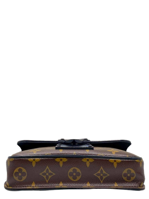 Bolso "Monogram Macassar S Lock Messenger Bag"