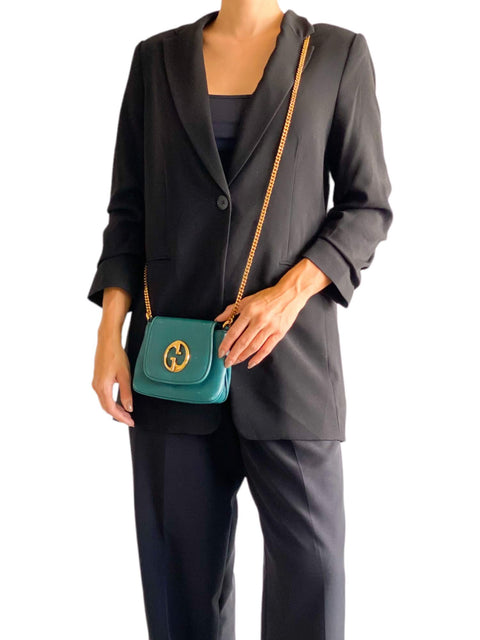 Bolso "Pebbled Calfskin Small 1973 Chain Shoulder Bag"