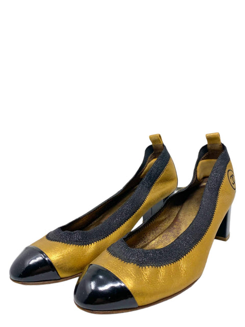 Tacones "Stretch Spirit Interlocking CC Logo Pumps"
