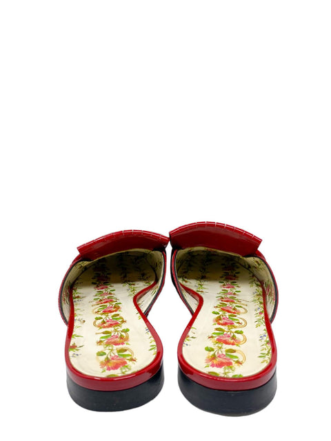 Mules "Running GG Logo Patent Leather Mules""