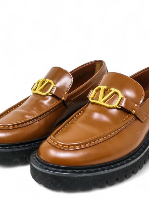 Mocasines "Vlogo Leather Loafers"