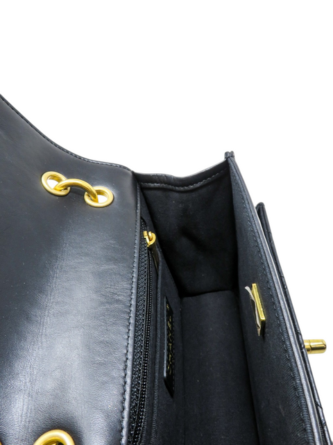 Bolso "Mini Flap Aged Calfskin Gold Hardware"