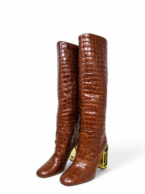 Botas "Jessa Rectangle Hardware"