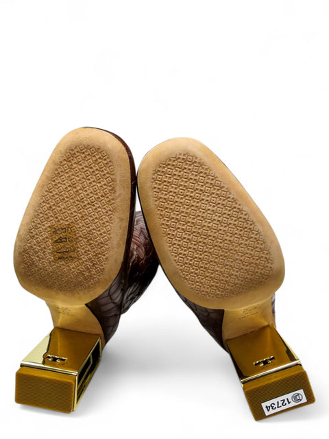 Botas "Jessa Rectangle Hardware"