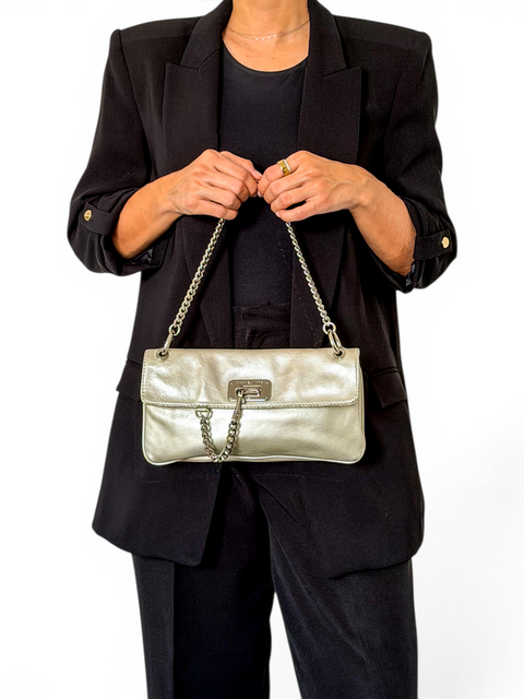 Bolso Plateado
