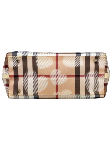 Bolso "Burberry Brown Corazones House Check"