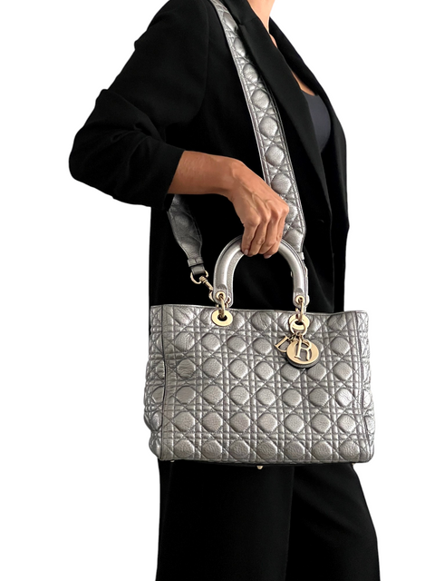 Bolso "Leather Lady Dior"