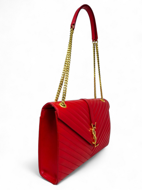 Bolso "Large Monogram Matelasse Envelope Bag"