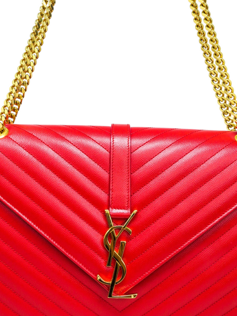 Bolso "Large Monogram Matelasse Envelope Bag"