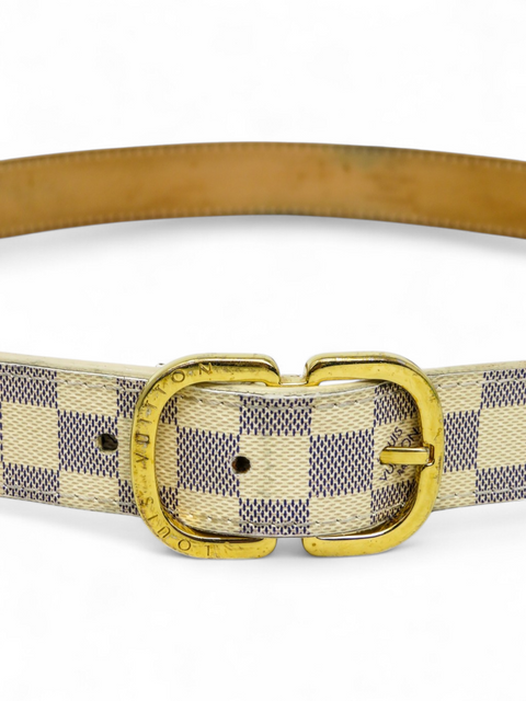 Correa "Damier Azur LV Initiales"