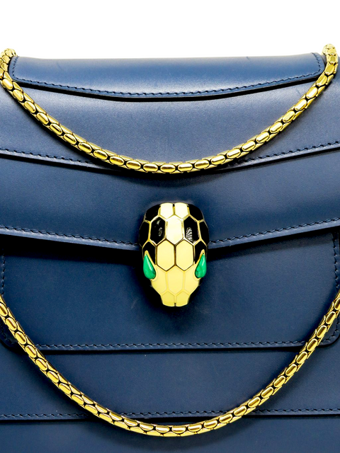 Bolso "Serpenti Forever Medium Shoulder Bag"